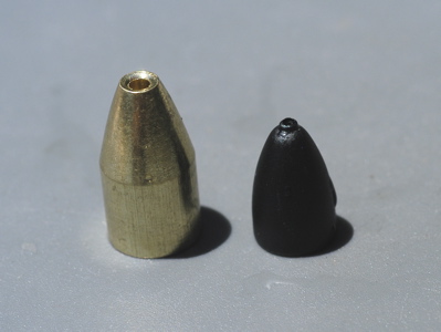 Evergreen Tungsten Bullet Sinker 5/8 oz 1866 17.5 Grams 