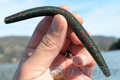 WAVE Worms Bulk 42 5" TIKI-BamBoo Stick Red Shad Brand New 