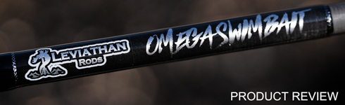 Omega Swimbait Rod--Split Grip by Leviathan Fishing Rods in