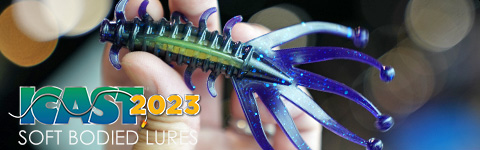 The Worthy, Wild, and Just Plain Weird Soft Lures at ICAST 2023
