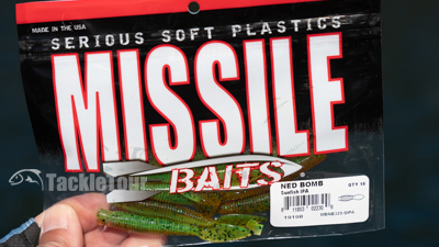 Missile Baits Ned Bomb Soft Plastic Worms – Pick Your Color For Freshwater Fishing