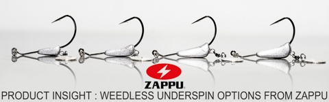 Zappu Bredy Blading Pile Driver Weedless Underspin Options Product Preview # zappubredyweedlessunderspin #zappuunderspin